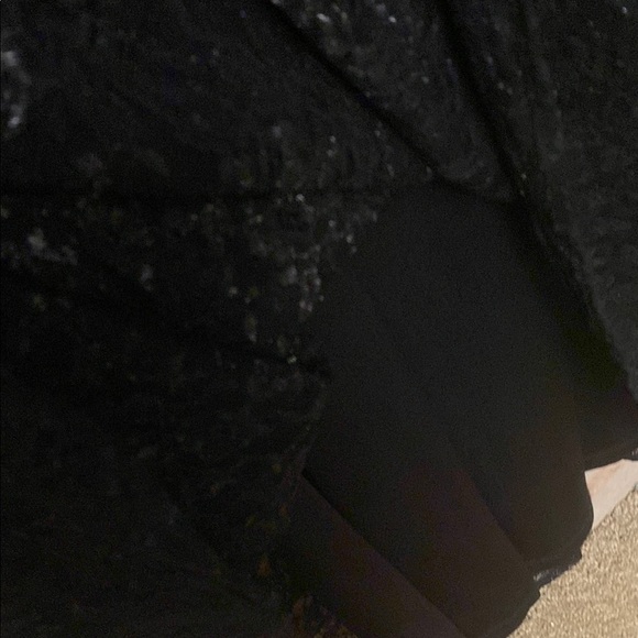 Calvin Klein Elegant Black Evening maxi  Dress Size 8 - Picture 11 of 12